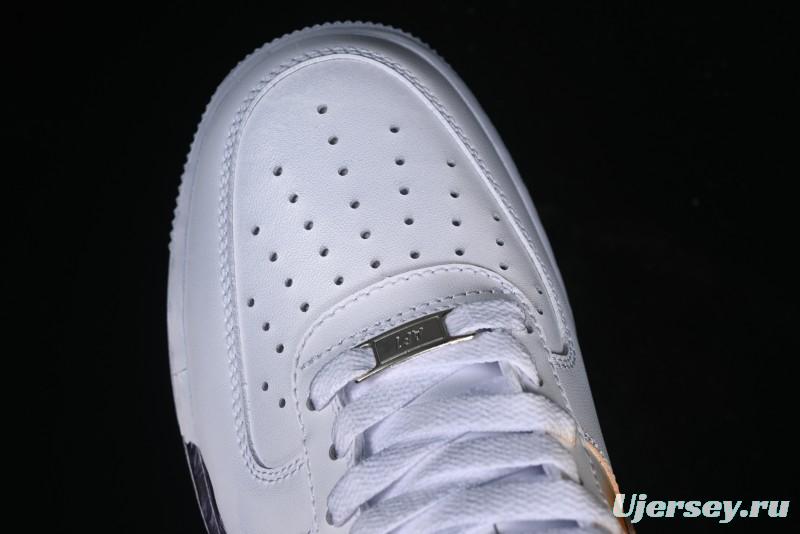 Nike Air Force 1 '07 Low Black Myth Wukong Themed Casual Sneakers - 315122-111