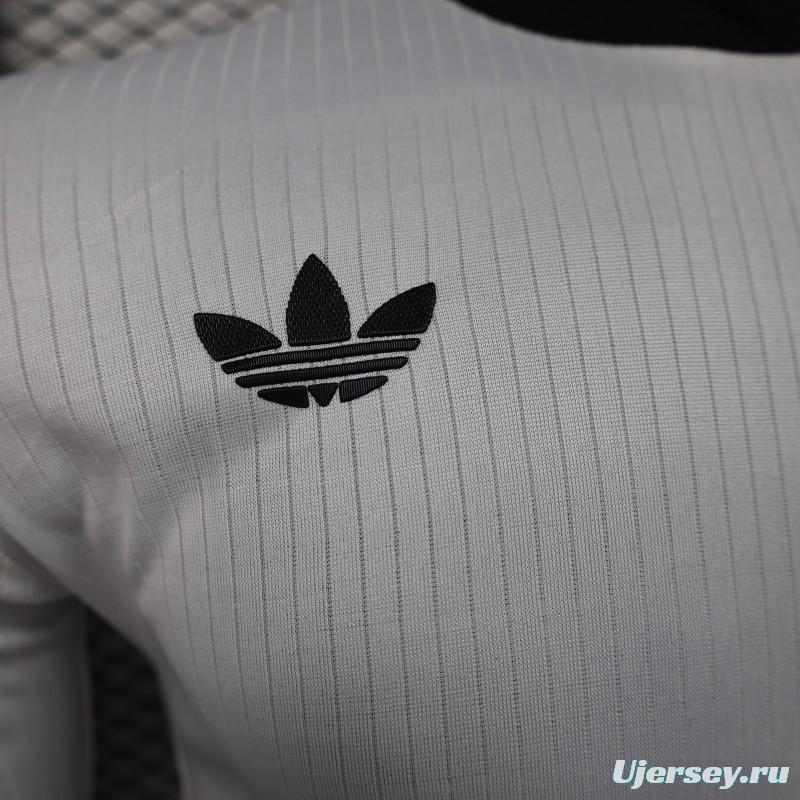 Player Version 2025 Germany Home Long Sleeve 125Th Anniversary Jersey