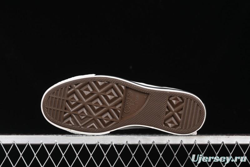 Converse One Star J Vtg Suede Low-Top Casual Sneakers in Retro Black and White - M.C3