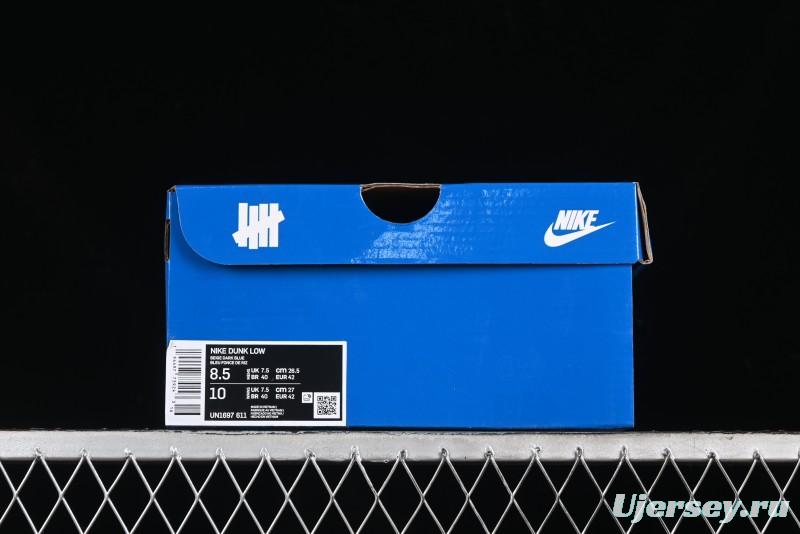 Nike SB Dunk Low x Undefeated Collaboration Low-Top Casual Skate Shoes - UN1697-611
