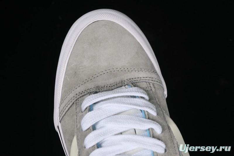 Vans Knu Skool Low-Top Retro Casual Vulcanized Slip-On Shoes in Grey Blue - VN000D6CCCZ