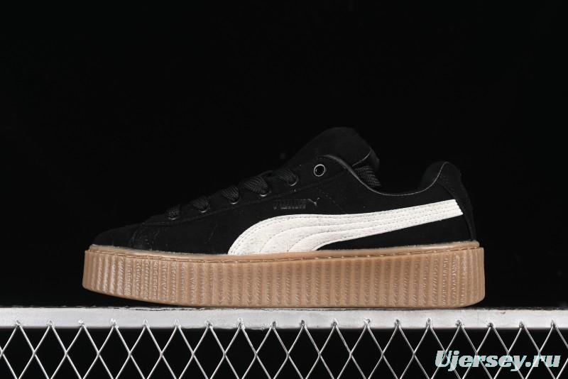 Fenty x Puma Creeper Phatty Low-Top Casual Sneakers with Comfortable and Breathable Design - 399332-01
