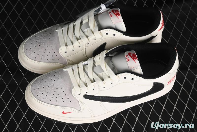Nike Travis Scott x Fragment Design x Air Jordan 1 Low OG SP AJ1 Supreme Collaboration - LJ5188-023