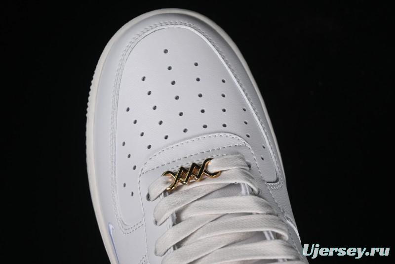 Nike Air Force 1 '07 Low Casual Sneakers with Full-Length Air Cushion - HV5979-130