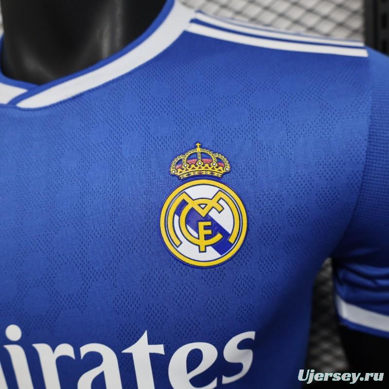 Player Version 25/26 Real Madrid Third Blue Jersey