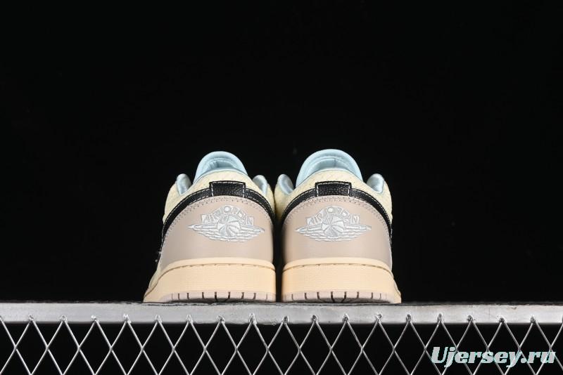 Nike Air Jordan 1 Low Retro Basketball Shoes with Classic Design - HQ3440-101