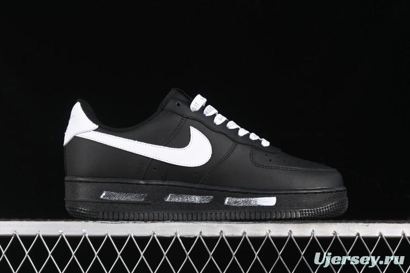 Nike Air Force 1 '07 Low Graffiti White Black Casual Sneakers - CW2288-017