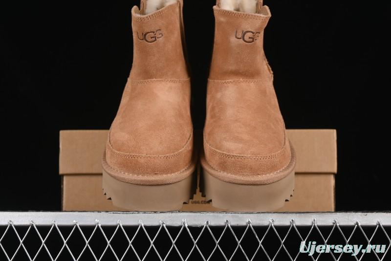 UGG Mini Bailey Button II Chelsea Boots with Chunky Platform - 1158051