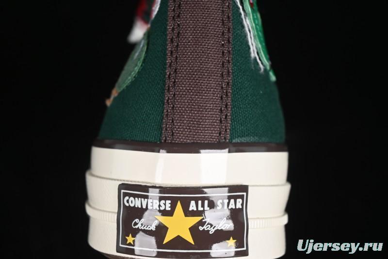 Converse 1970s Christmas Theme High Top Casual Sneakers for Winter - A12455C