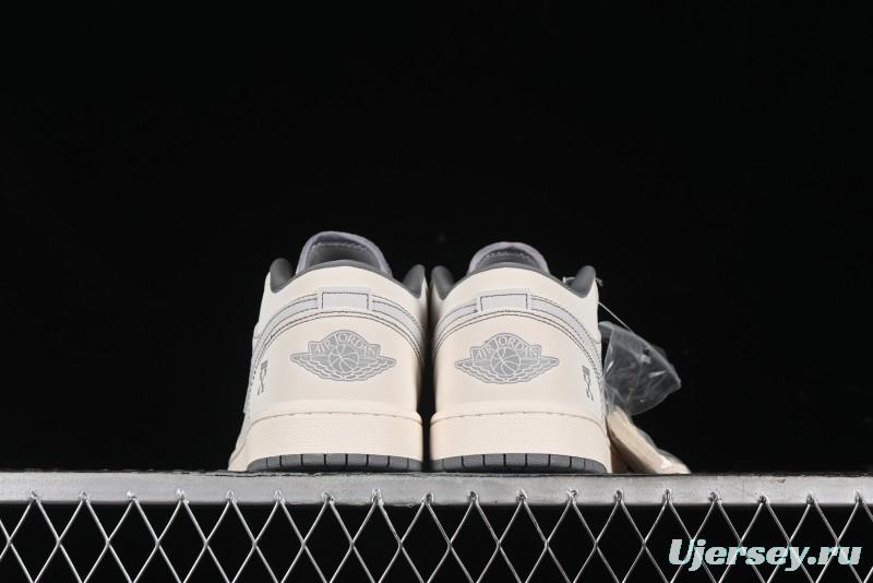 Nike Air Jordan 1 Low OFF-WHITE Collaboration Retro Basketball Shoes - CF3688-022