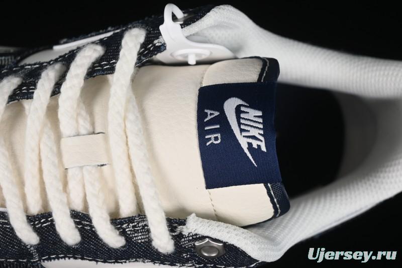 Nike Air Force 1 '07 Low Levi's Collaboration - Dark Denim Low-Top Casual Sneakers SJ6698-002