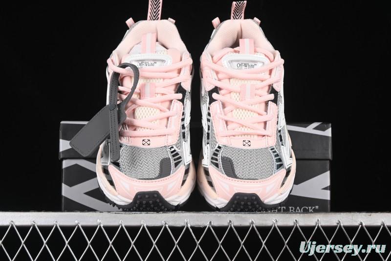 Off-White Be Right Low-Top Lifestyle Sneakers in White Pink - X.E5
