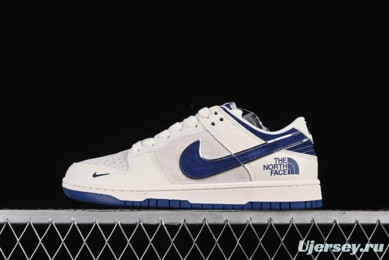 Nike SB Dunk Low The North Face Collaboration - Anniversary Edition Customized Low-Top Casual Skate Shoes - DQ10998-512