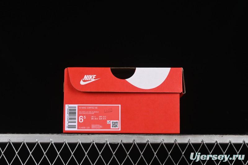 Nike Classic Cortez Leather Retro Running Shoes - FJ4608-133