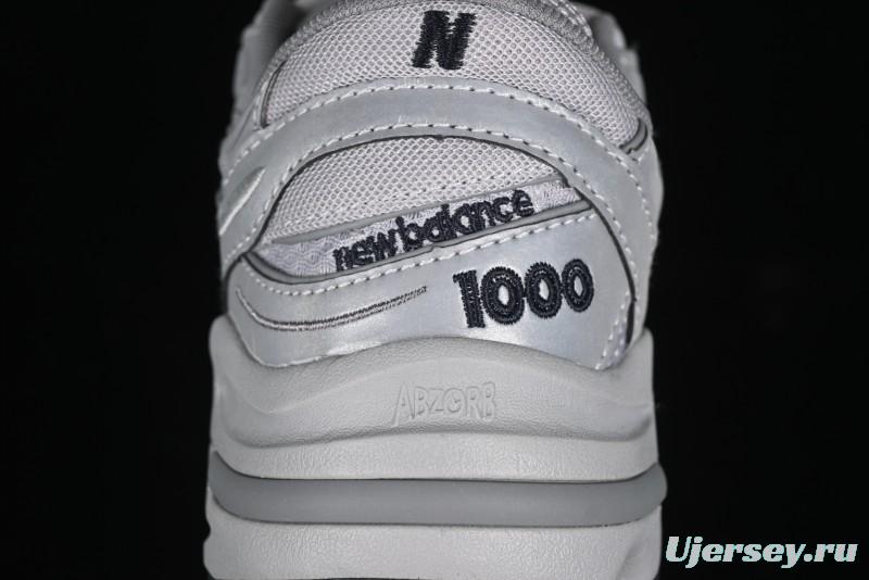 New Balance 1000 Series Retro Dad Style Low-Top Casual Running Sneakers - M1000TE