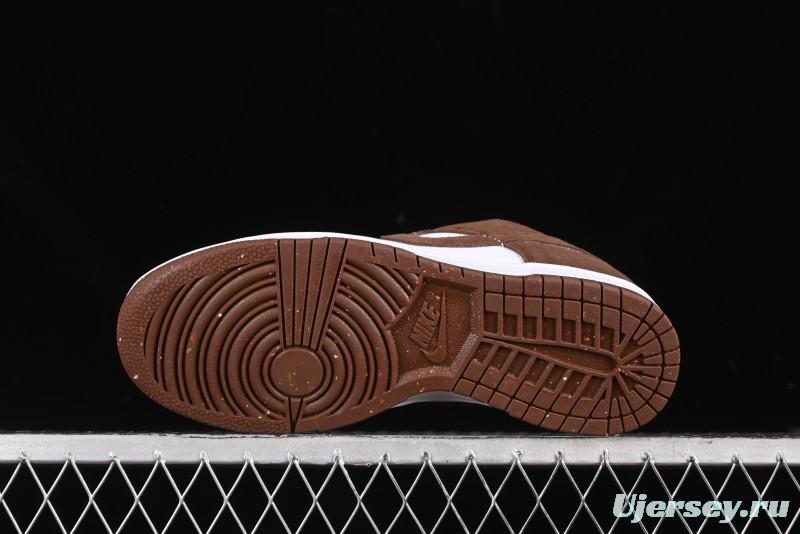 Nike SB Dunk Low "Flax Suede" SB Low-Top Casual Skate Shoes - HJ7673-001