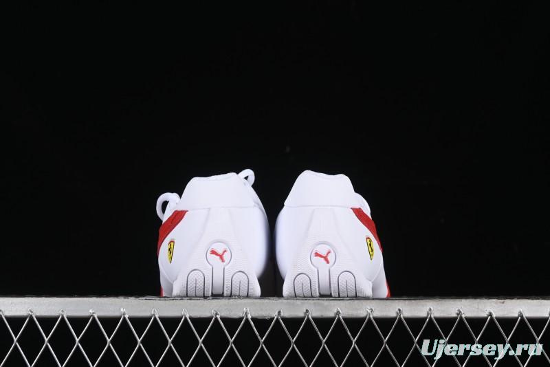 Puma Sparco Future Round Toe Lace-Up Leather Fabric Low-Top Lifestyle Casual Shoes - 308585-02