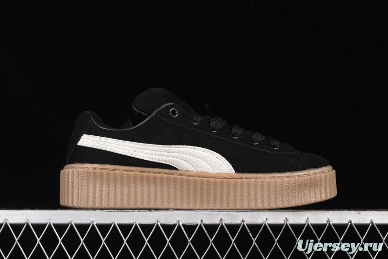 Fenty x Puma Creeper Phatty Low-Top Casual Sneakers with Comfortable and Breathable Design - 399332-01