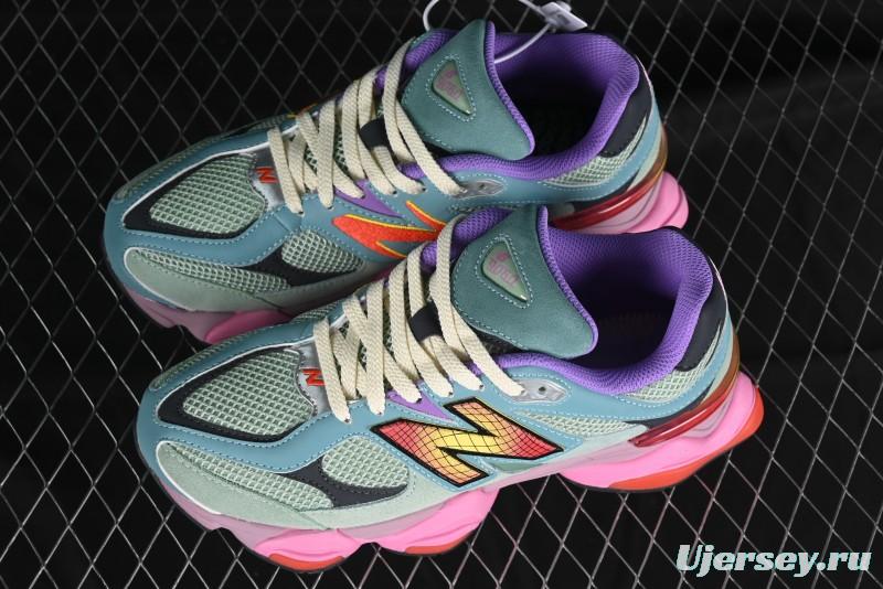 New Balance Joe Freshgoods x New Balance 9060 Retro Casual Running Sneakers with ABZORB Cushioning - U9060WRB