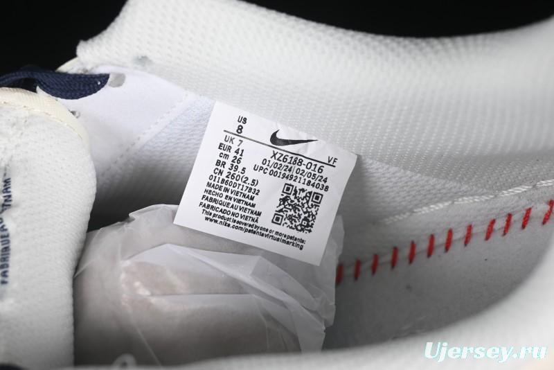 Nike Air Force 1 '07 Low The North Face Collaboration - White Blue Red Casual Sneakers - XZ6188-016