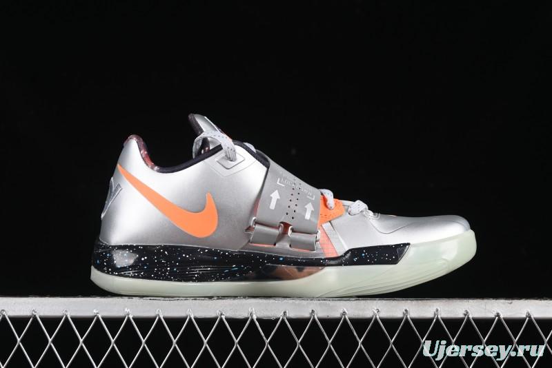 Nike KD 4 Galaxy All Star Basketball Shoes with Zoom Air Cushion and Adaptive Fit System - FD2635-001