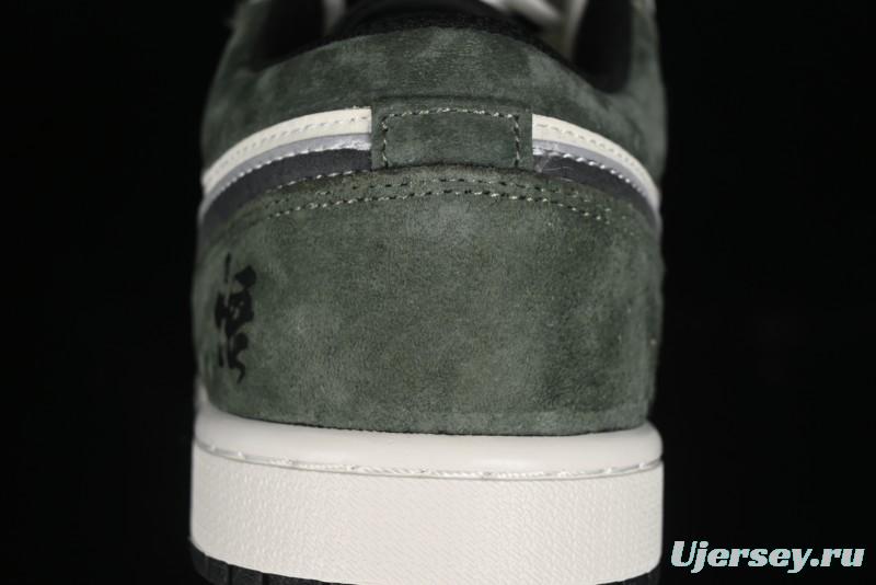 Nike Air Jordan 1 Low Retro Basketball Shoes Custom Wukong Edition - DC2024-031