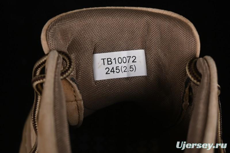 Timberland Outdoor Mid-Top Casual Martin Boots with Premium Suede Leather - TB10072SAND