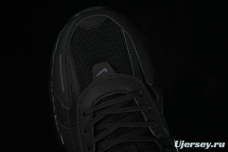 Nike Runtekk Run Retro Low-Top Running Shoes with Cushlon Midsole and Anti-Slip Design - HQ1582-001
