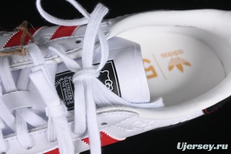 Adidas Originals Gazelle Indoor II Retro Casual Slip-Resistant Wear-Resistant Low-Top Sneakers - II0013