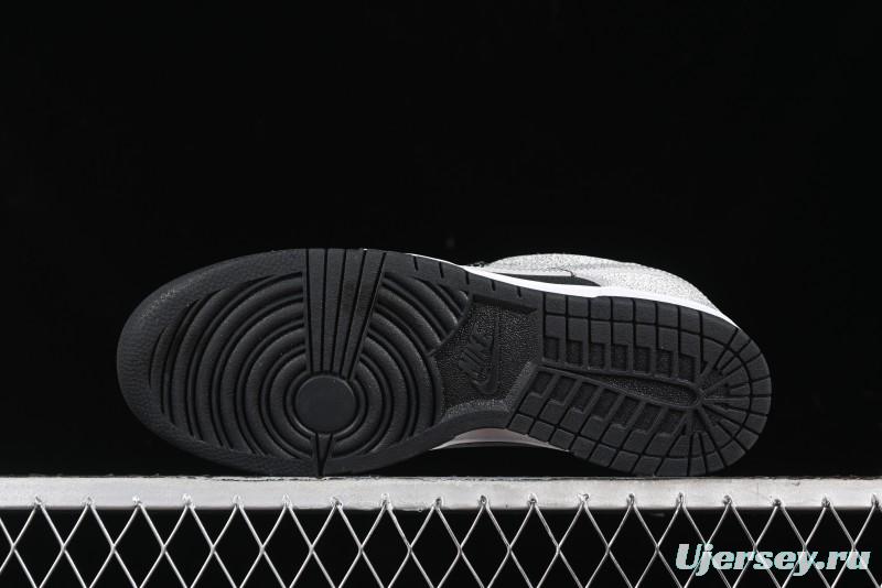 Nike SB Dunk Low Black Reverse Starry Sky Anniversary High-End Custom Low-Top Casual Skate Shoes - KK1333-003