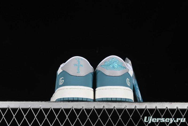 Nike Travis Scott x Fragment Design x Air Jordan 1 Low OG SP AJ1 Retro Sneakers - LJ5188-022