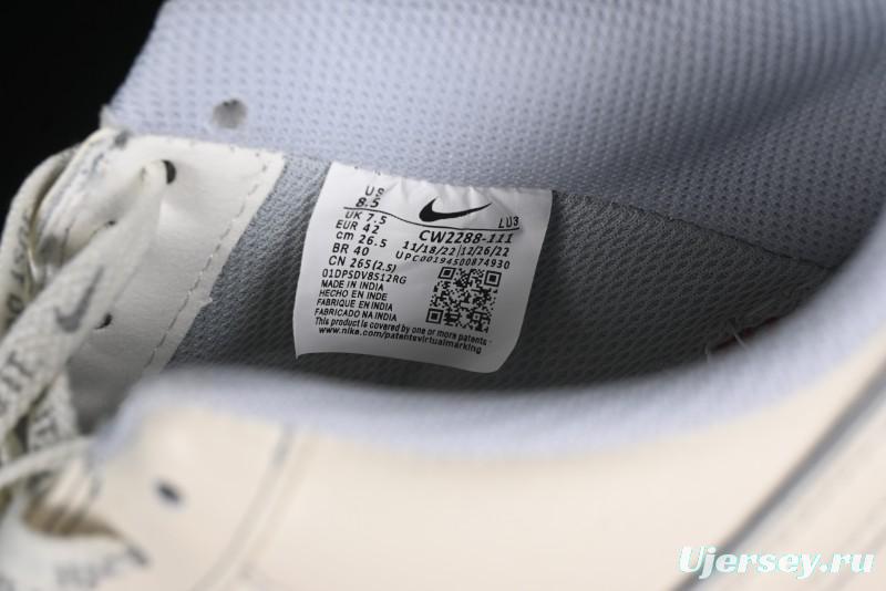 Nike Air Force 1 '07 Low Custom Casual Sneakers - CW2288-111