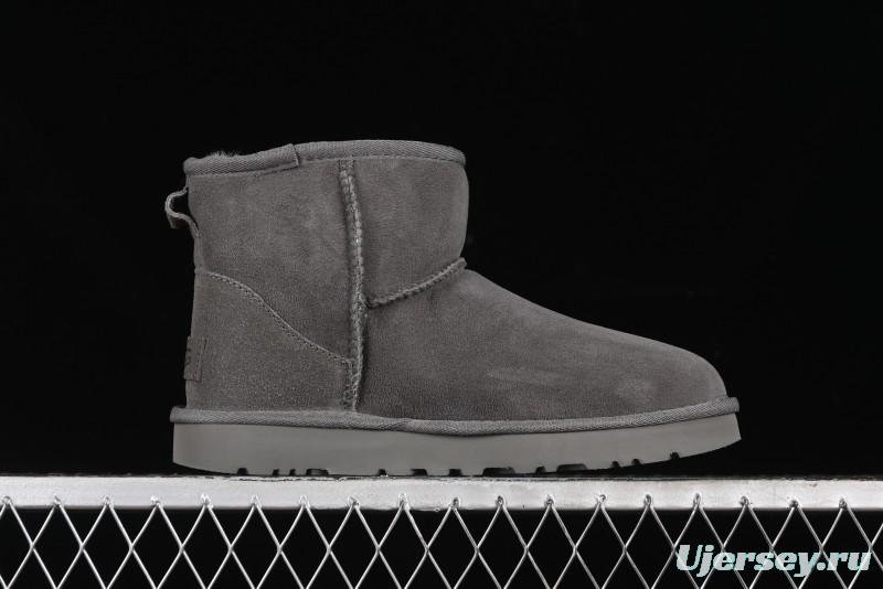 UGG Classic Ultra Mini II Short Boots with Genuine Wool Lining - 1016222