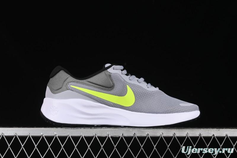 Nike Revolution 7 Wide Running Shoes with Breathable Mesh Upper and Durable Rubber Outsole - FB2207-002