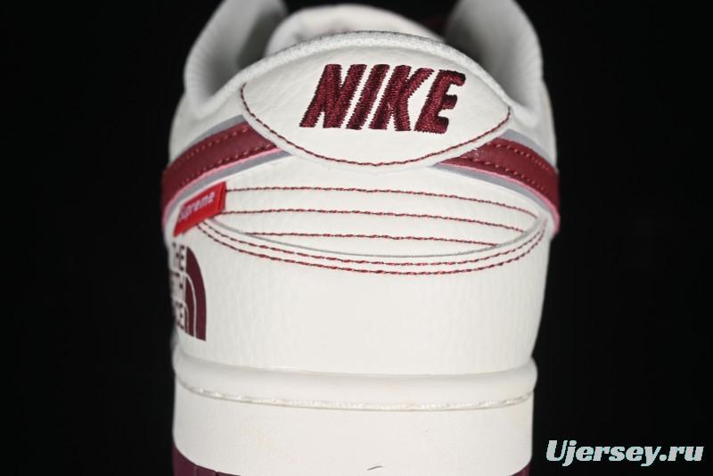 Nike SB Dunk Low Supreme x The North Face Casual Skateboarding Shoes - BM0234-506
