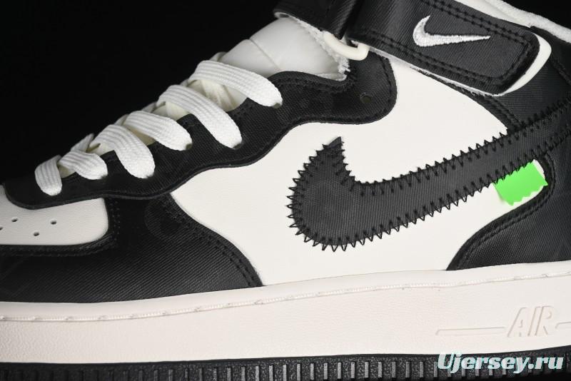 Nike Air Force 1 '07 Mid Casual Sneakers in Black - LL0222-005