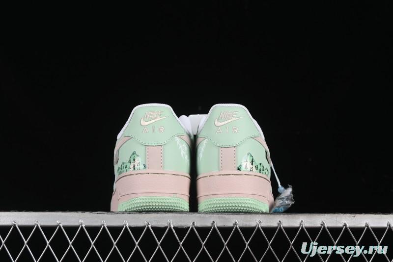 Nike Air Force 1 '07 Low Casual Sneakers 'Jianlou House' - DB3301-099