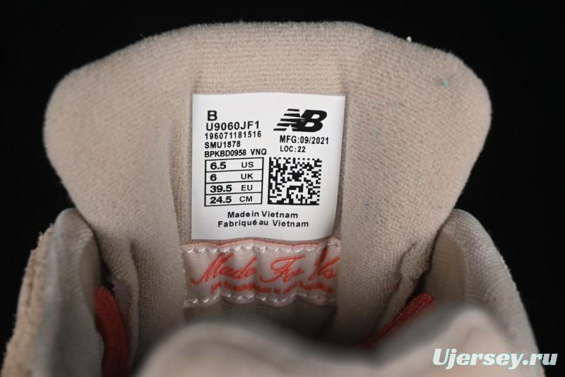 New Balance 9060 Retro Casual Running Shoes with ABZORB Cushioning - U9060JF1