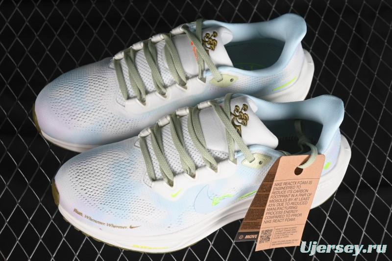 Nike Air Zoom Pegasus 41 Breathable Lightweight Running Shoes with Cushioning - HQ3465-143