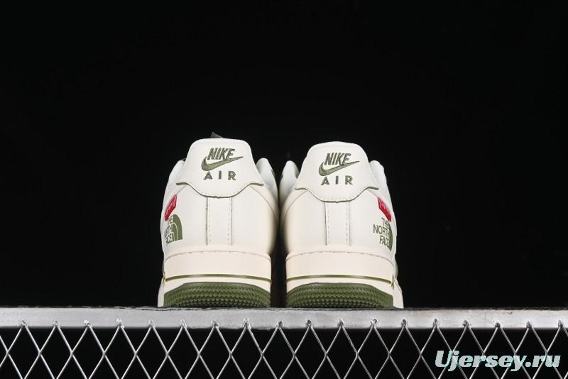 Nike Air Force 1 '07 Low Supreme The North Face Collaboration - Off White Mint Green - XZ1996-527