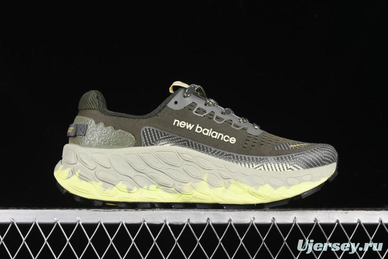 New Balance Fresh Foam X More V3TDS Low-Top Running Shoes with Durable Slip-Resistant Outsole - MTMORCA3