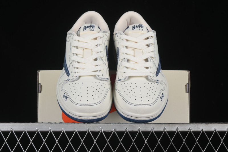 Nike Travis Scott x Fragment Design x Air Jordan 1 Low OG SP AJ1 Bape Collaboration - CH6336-008
