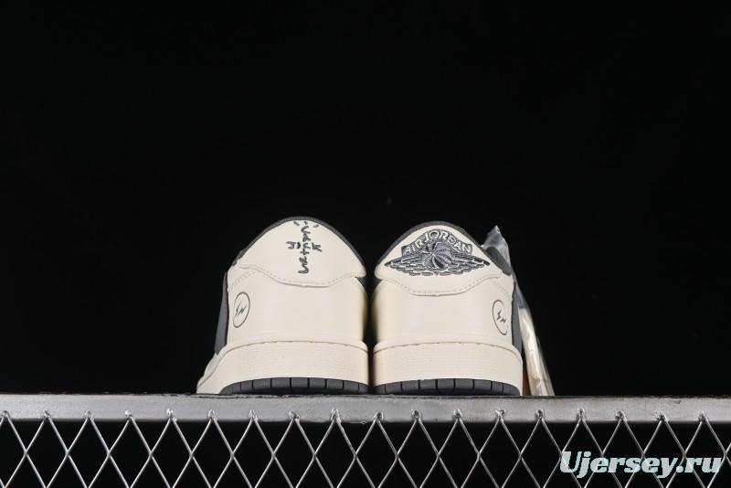 Nike Travis Scott x Fragment Design x Air Jordan 1 Low OG SP AJ1 Retro Casual Sneakers - LJ5188-024