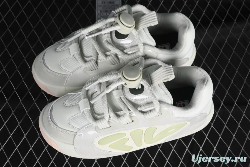 Fila Kids Non-Slip Wear-Resistant Thick Sole Casual Running Shoes - K15G431307FWC