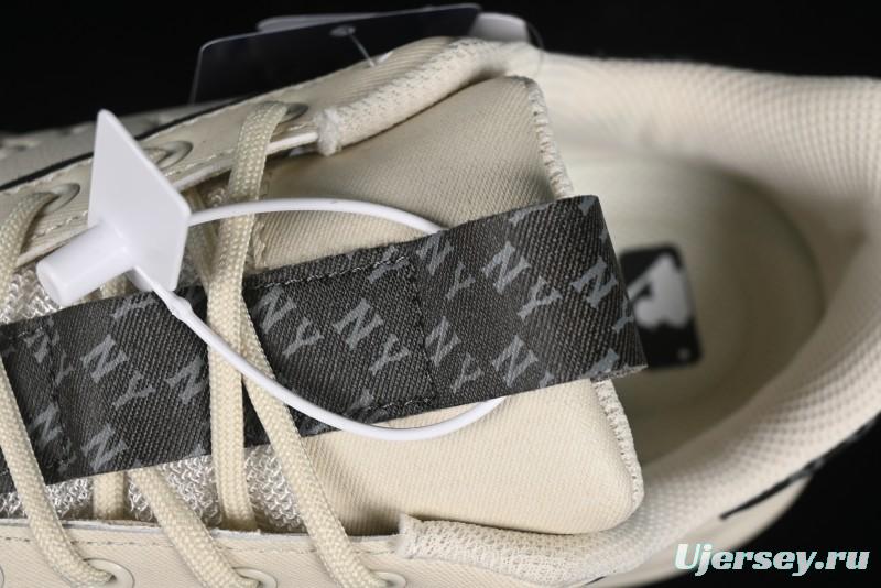 New York Yankees MLB Bigball Chunky Embo Monogram Thick Sole Sandals - 3ASHBEM4N50IVS