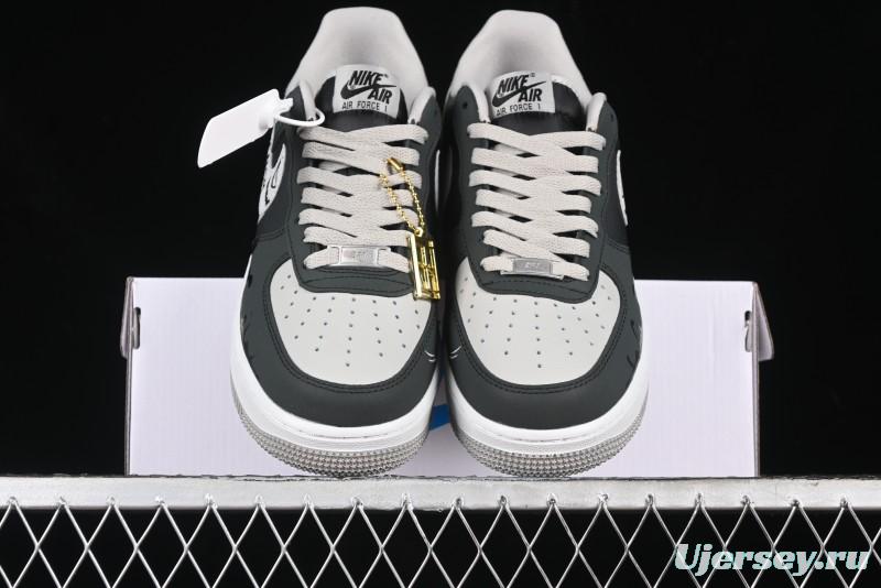 Nike Air Force 1 '07 Low "Venom Ⅱ" Marvel Series Casual Sneakers - CW6718-777