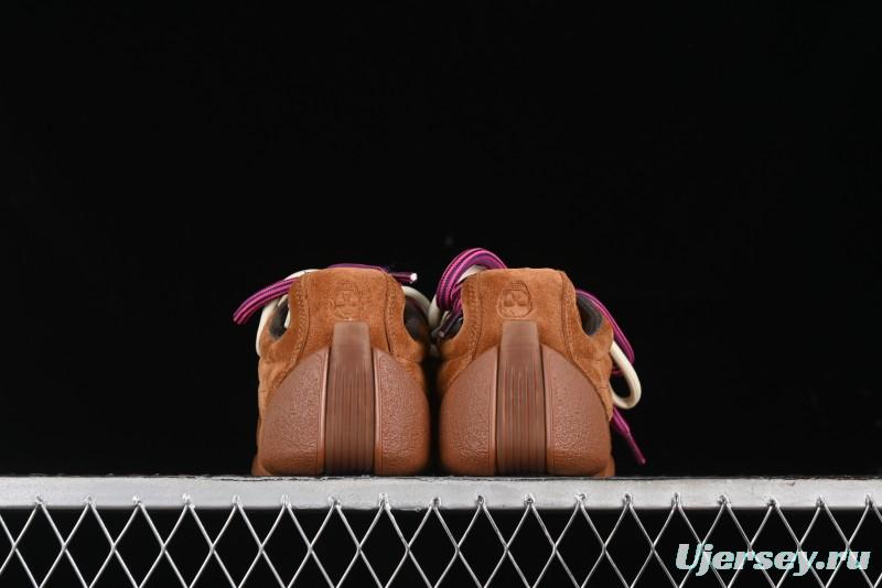 Alexander McQueen Flexion Retro Sneakers in Brown/Suede with Anatomical Design - 2024s