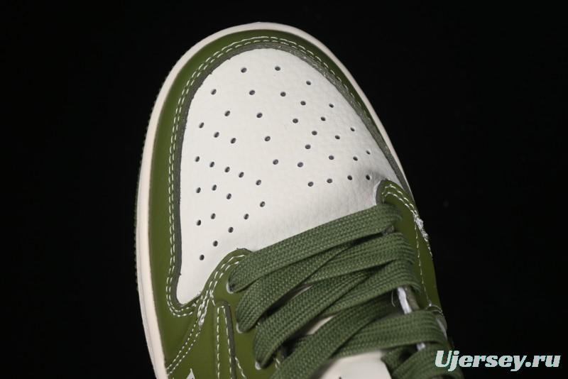 Nike Travis Scott x Fragment Design x Air Jordan 1 Low OG SP AJ1 LV Collaboration - LX1988-105