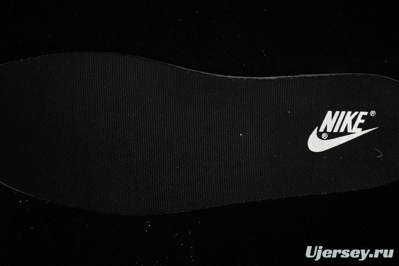 Nike SB Dunk Low Supreme x Stussy Triple Collaboration - Black White Black Swoosh Anniversary Custom Low Top Casual Skate Shoes - SJ2068-300