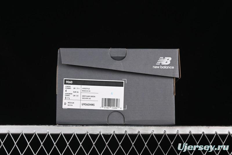 New Balance NB9060 Series Retro Casual Running Shoes with ABZORB Cushioning - U9060HMS